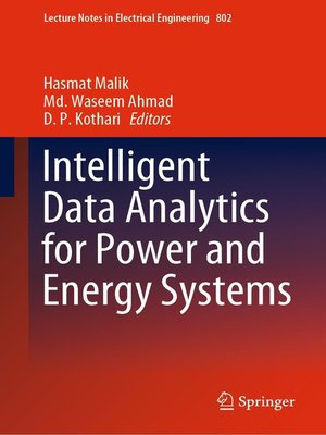 cover image of Intelligent Data Analytics for Power and Energy Systems